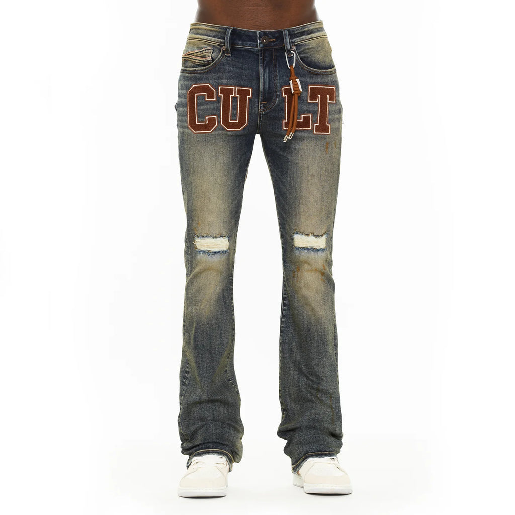 Cult chenille bootcut denims