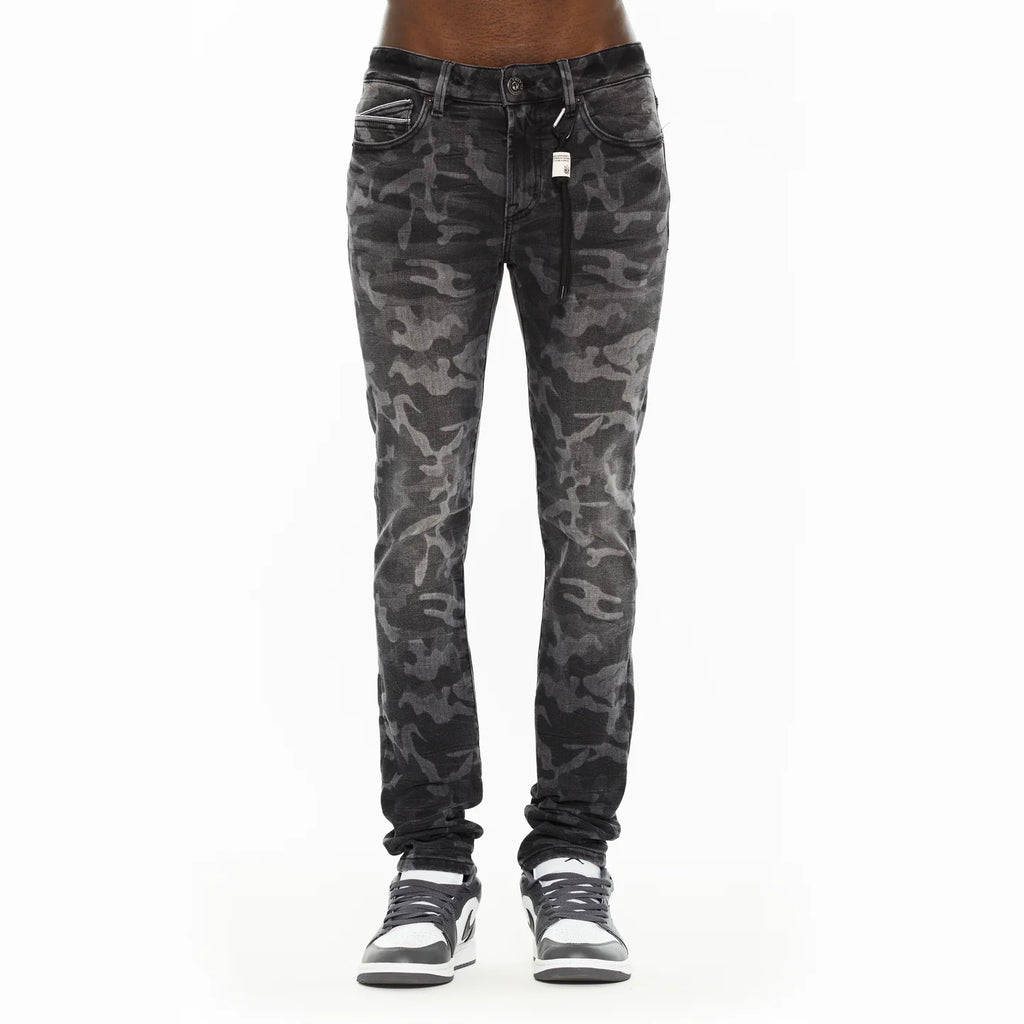 Cult camo skinny denims