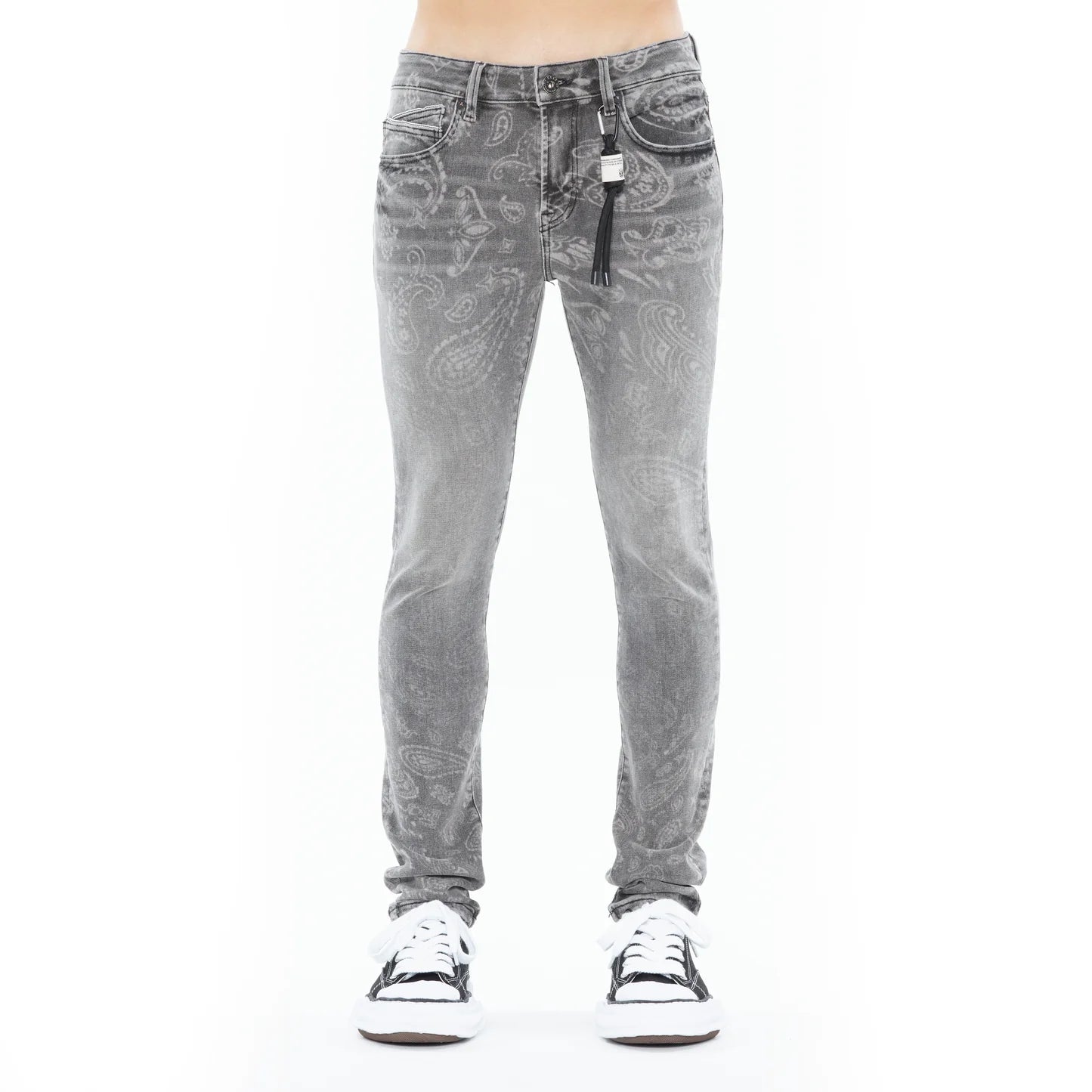 Cult paisley skinny denims