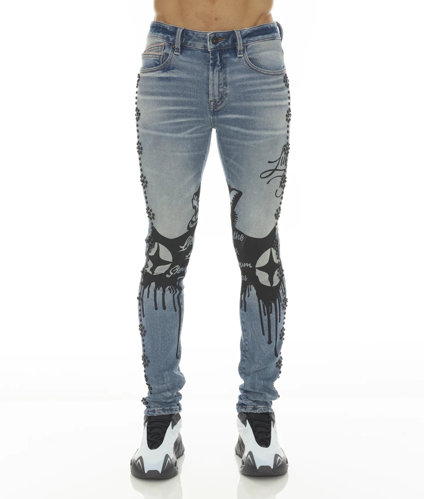 Cult acid skinny denims