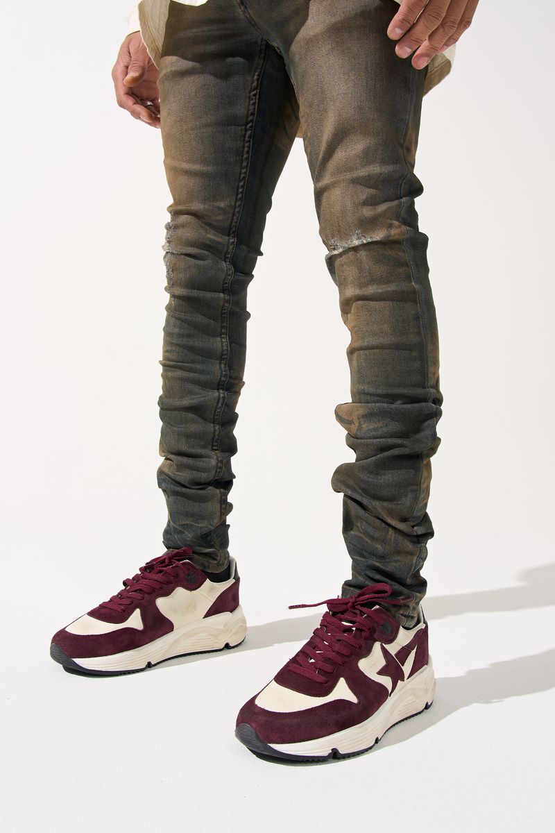 Serenede oud fitted denims