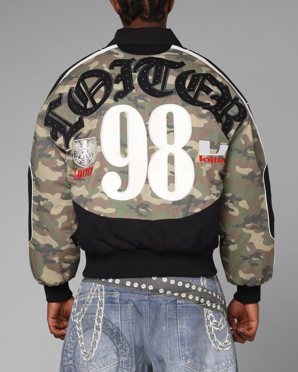 Loiter enroute blk and camo jacket