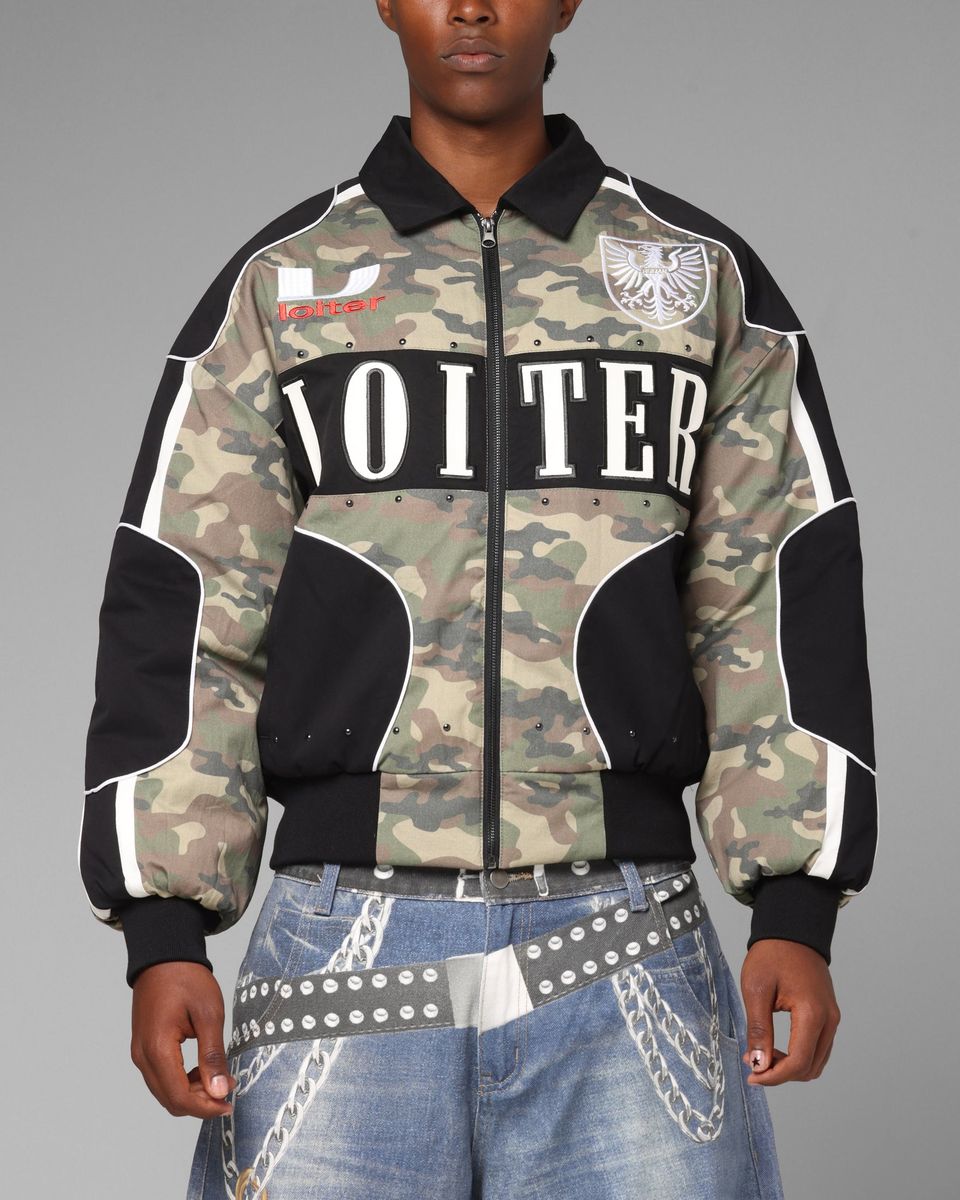 Loiter enroute blk and camo jacket
