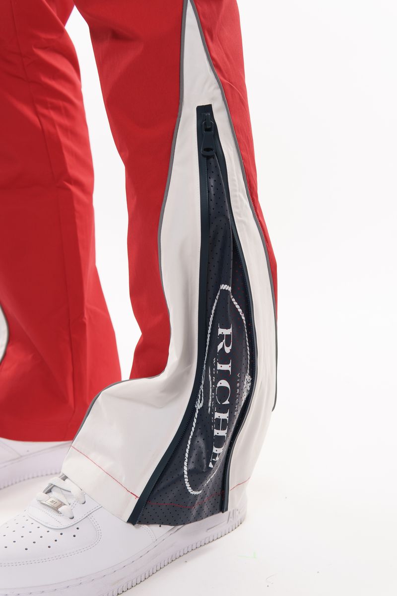 Vieriche red nylon pants