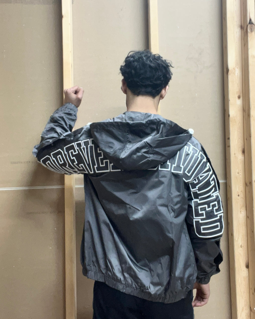 Foreversit gry nylon jacket