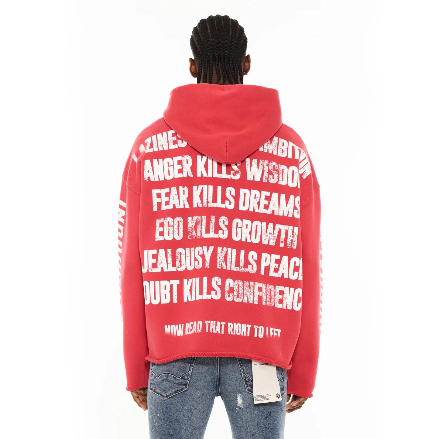 Cult red lovers hoodie