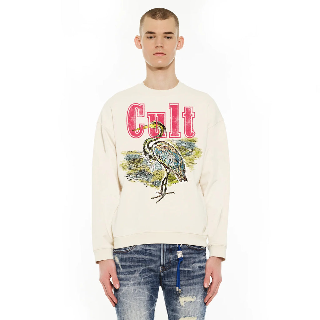 Cult winter white novelty sweater