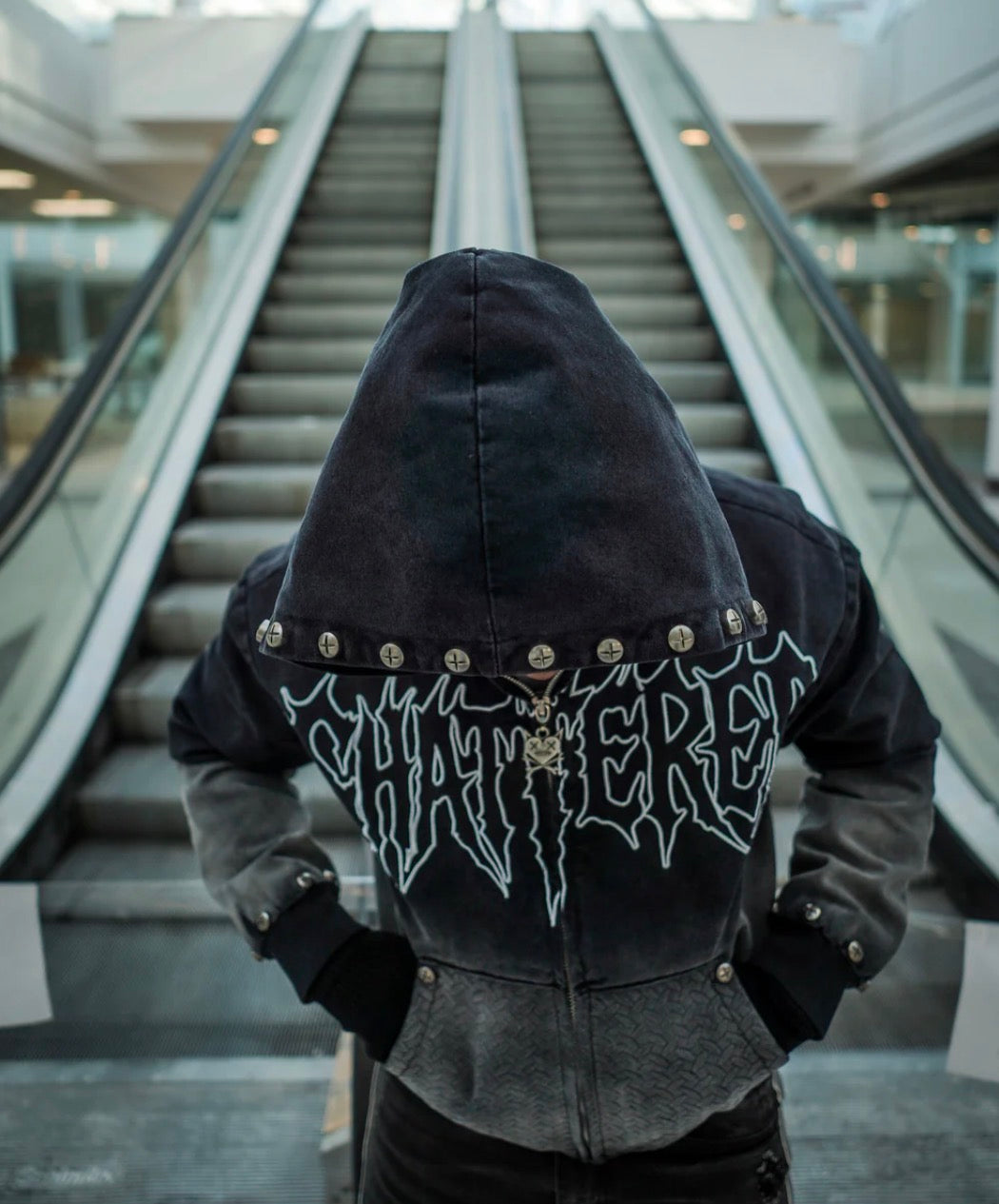 Shattered smoke fade jacket