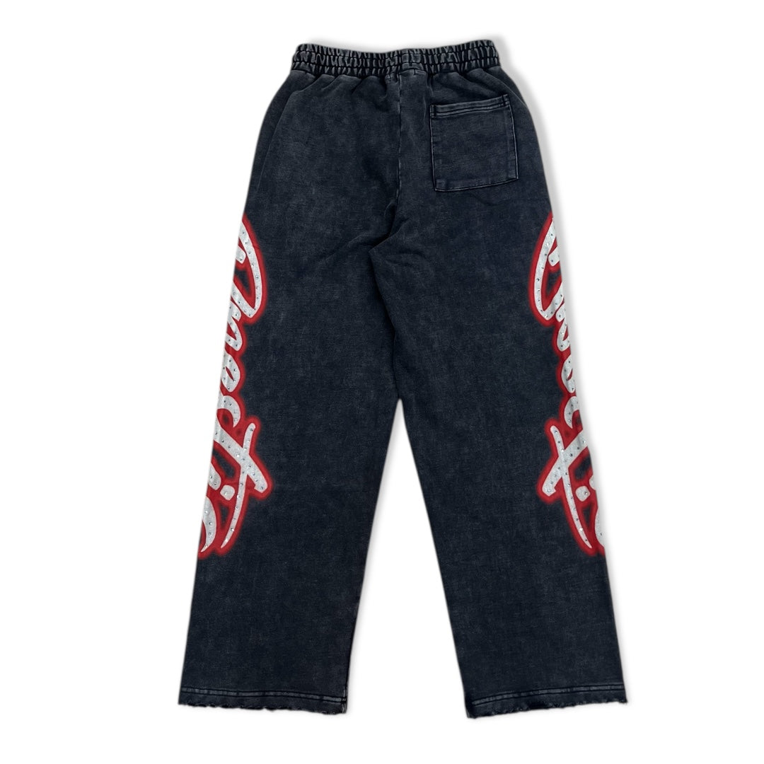Prestige red angel sweatpants