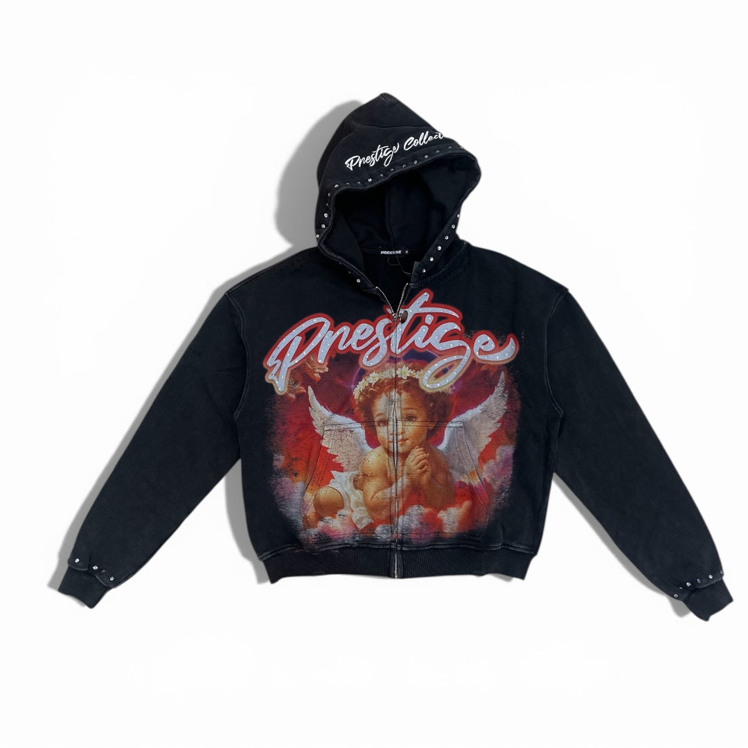 Prestige red angel hoodie