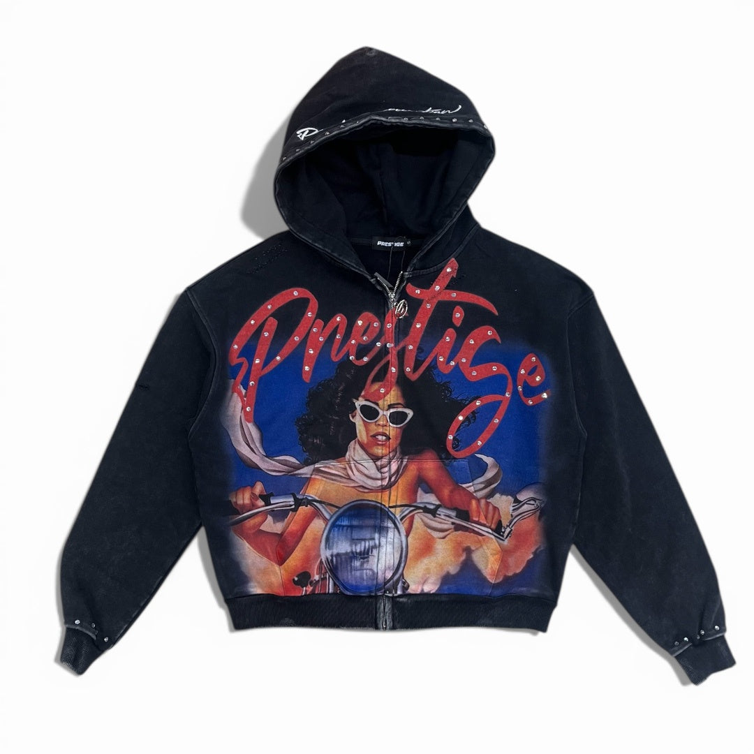 Presitge motor lady hoodie