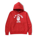 Bape red hoodie
