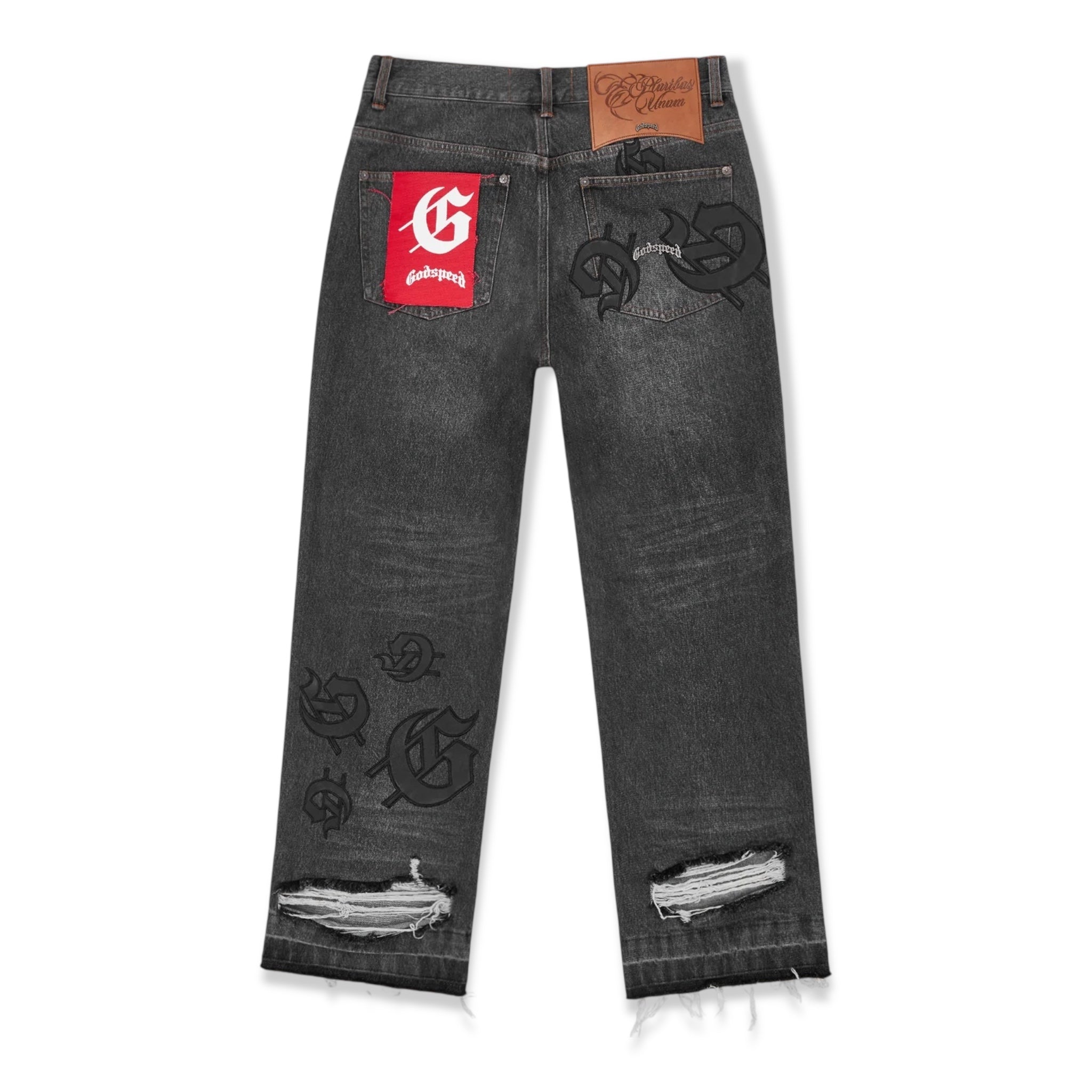 Godspeed blk wash denims