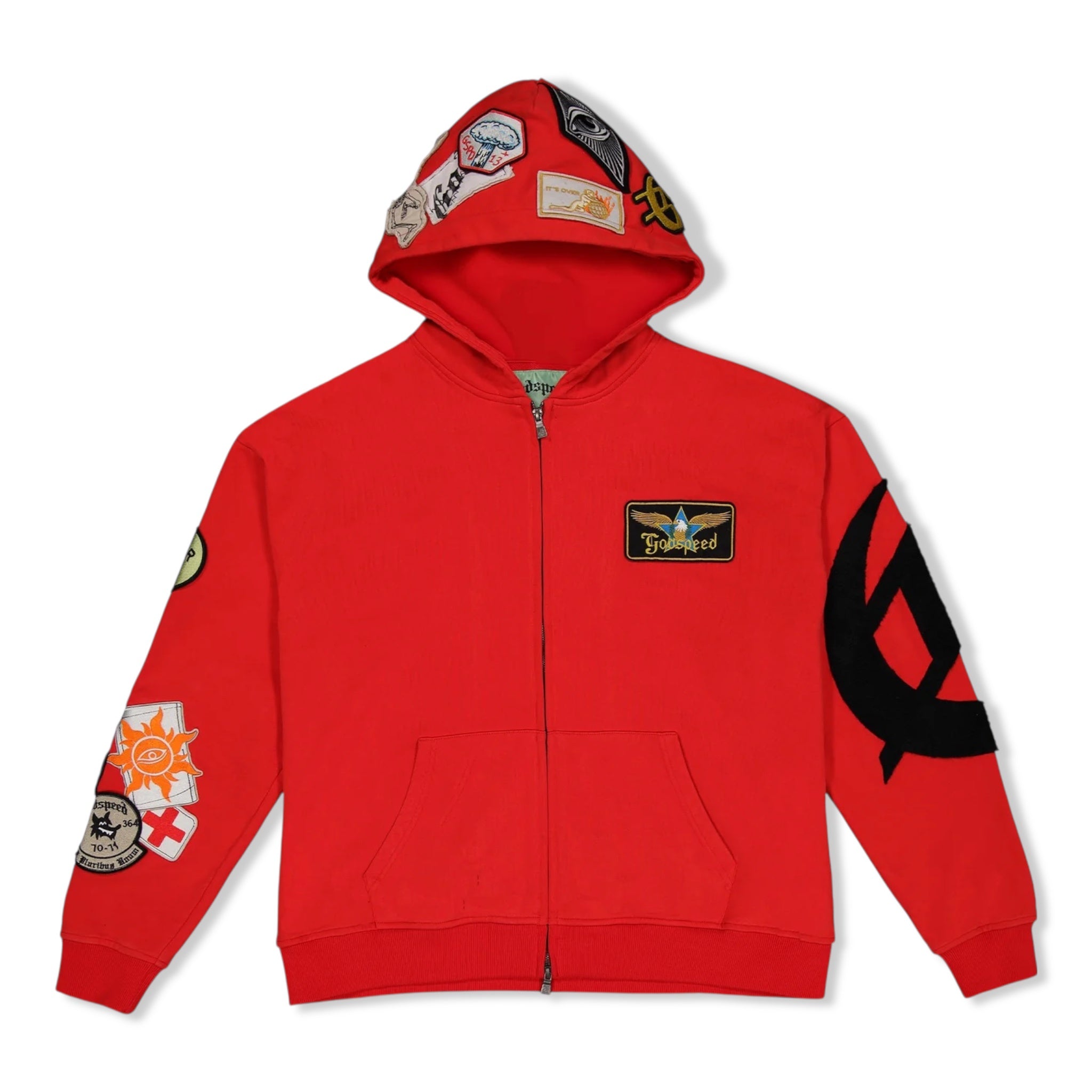 Godspeed red hoodie
