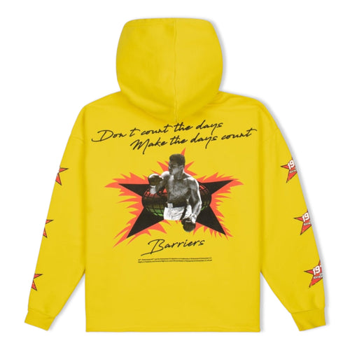 Barriers yllw mohamed ali hoodie