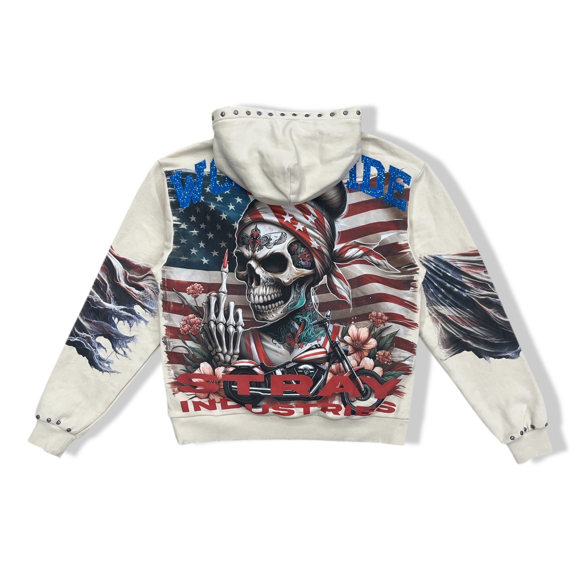 Stray bone worldwide hoodie