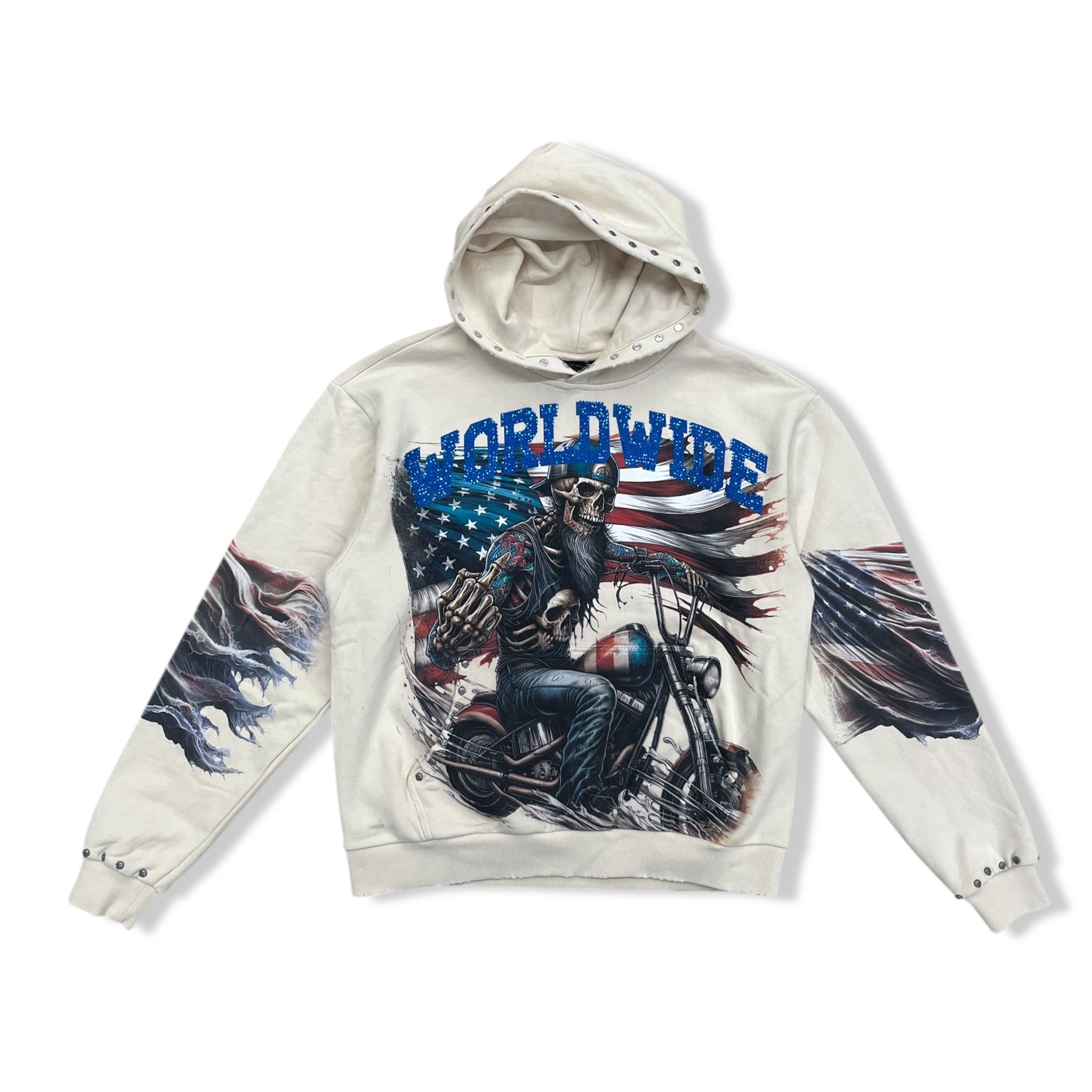 Stray bone worldwide hoodie