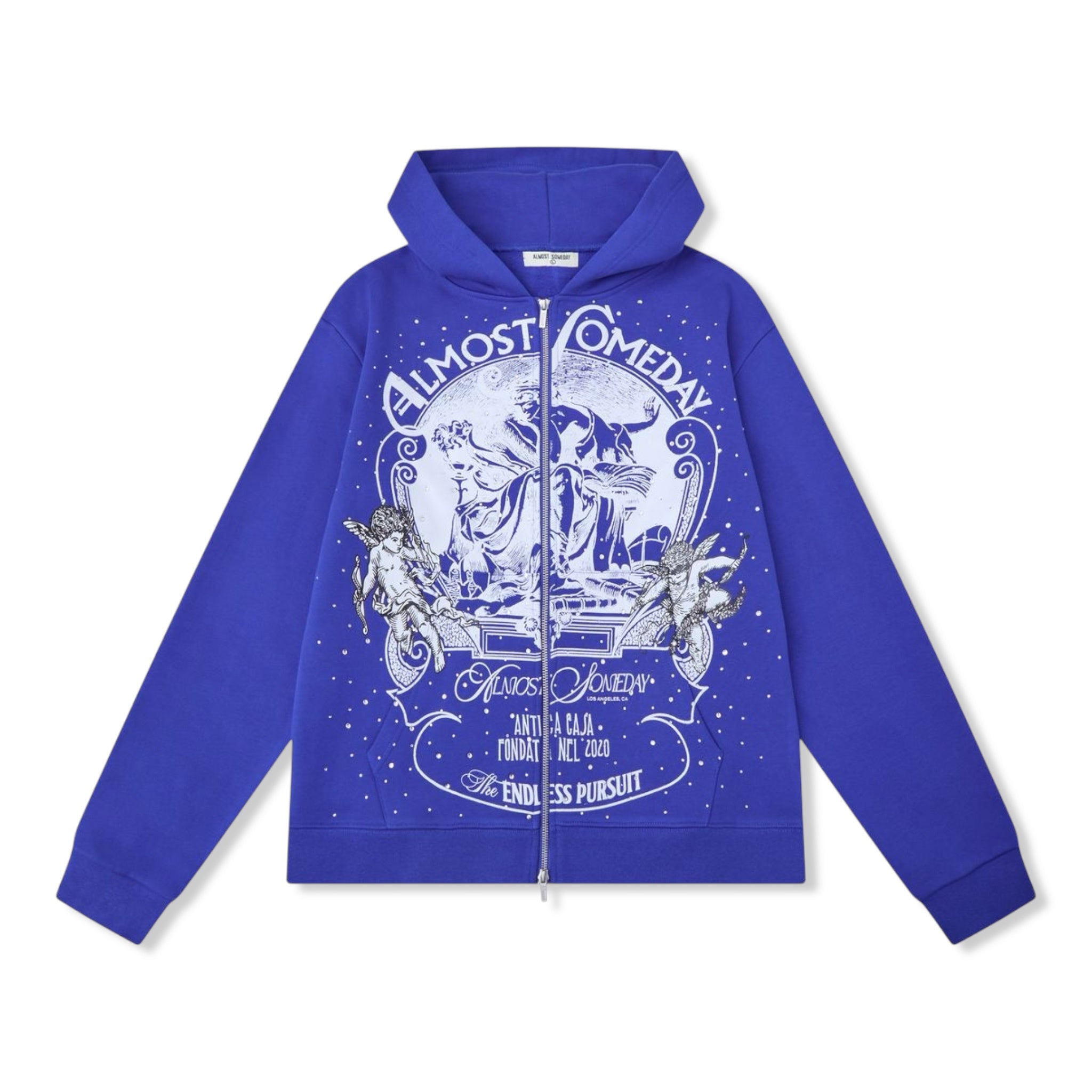 Also blu lavish hoodie