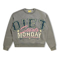 Diet stone washed jumbo sweater