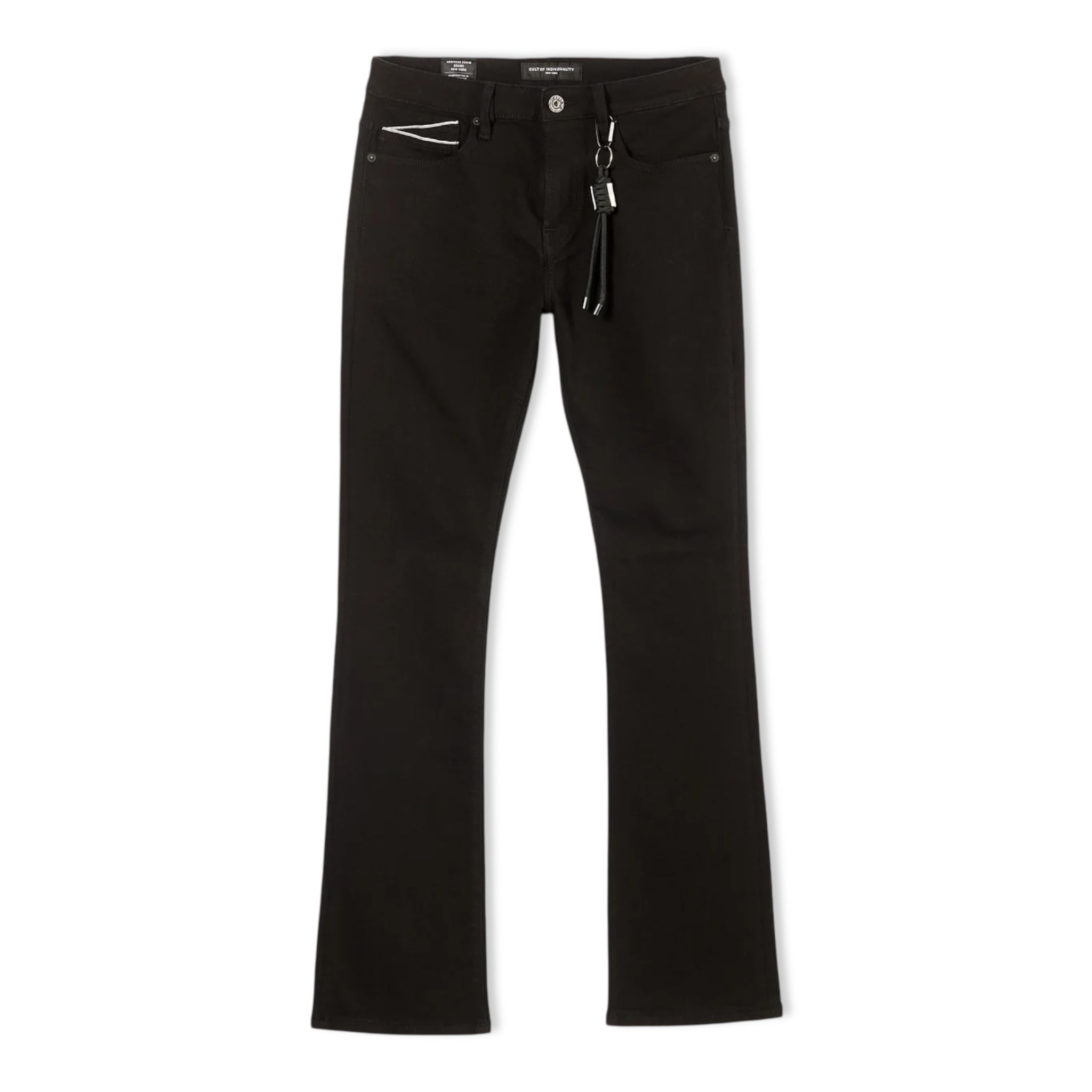 Cult triple black bootcut denims