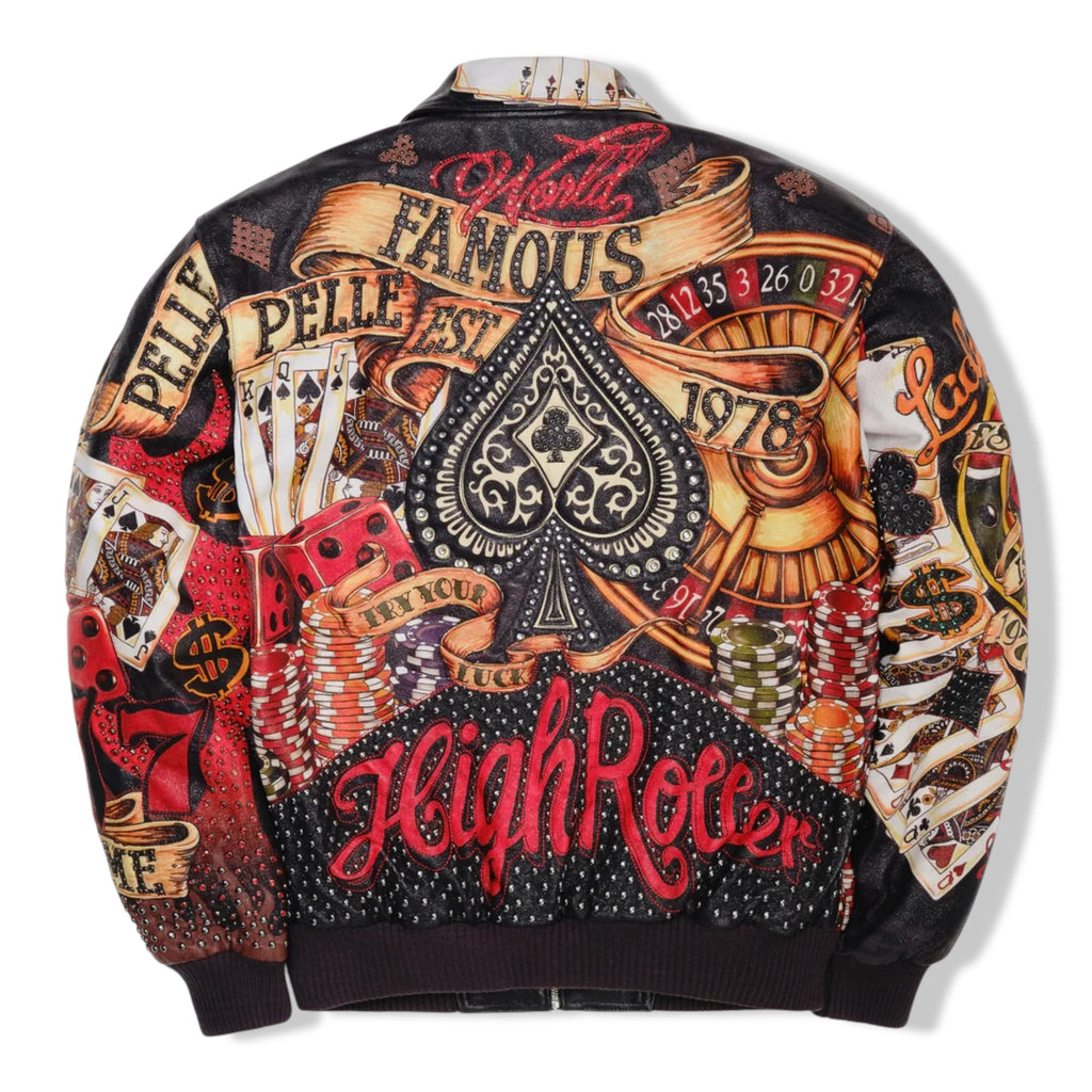 Pelle high rollers leather jacket