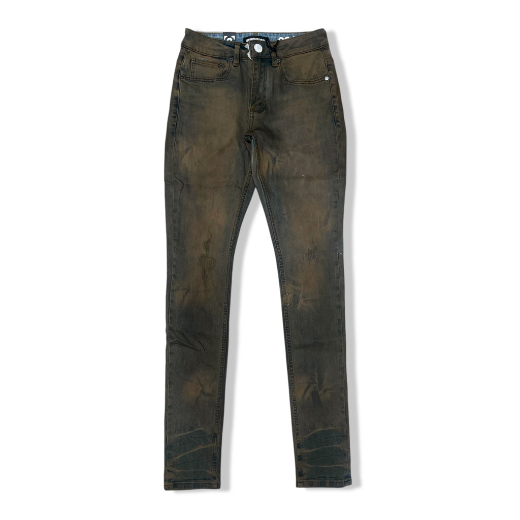 Serenede oud fitted denims