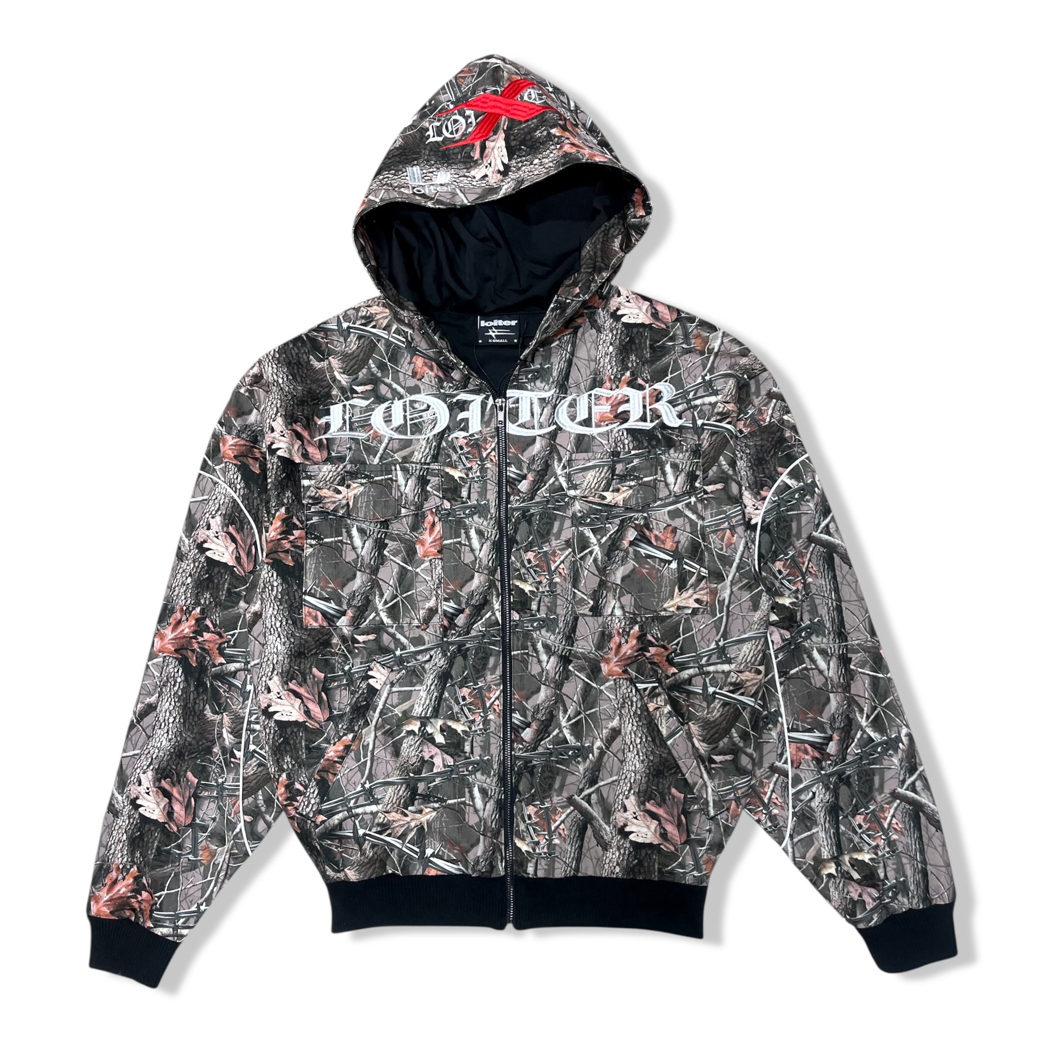 Loiter fracture tree camo jacket