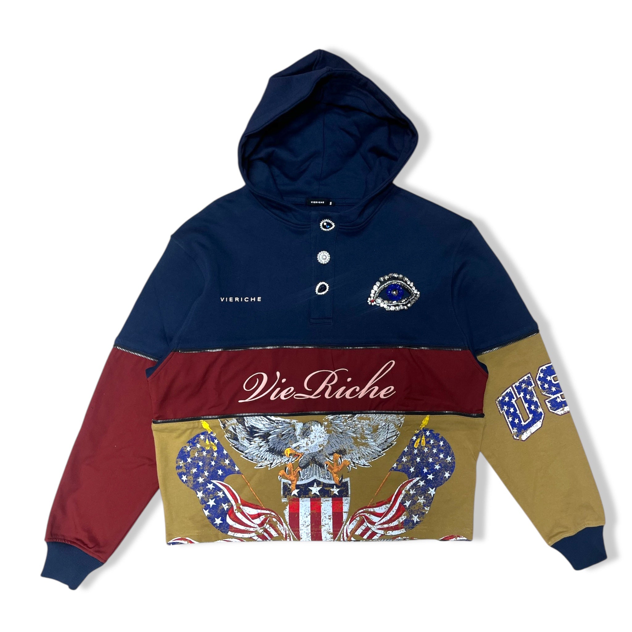 Vieriche dreams rugby hoodie