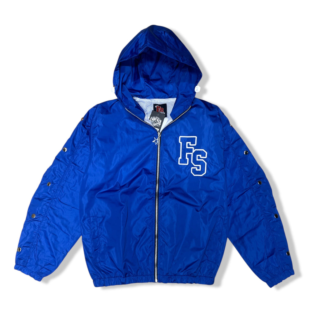 Foreversit blue nylon jacket