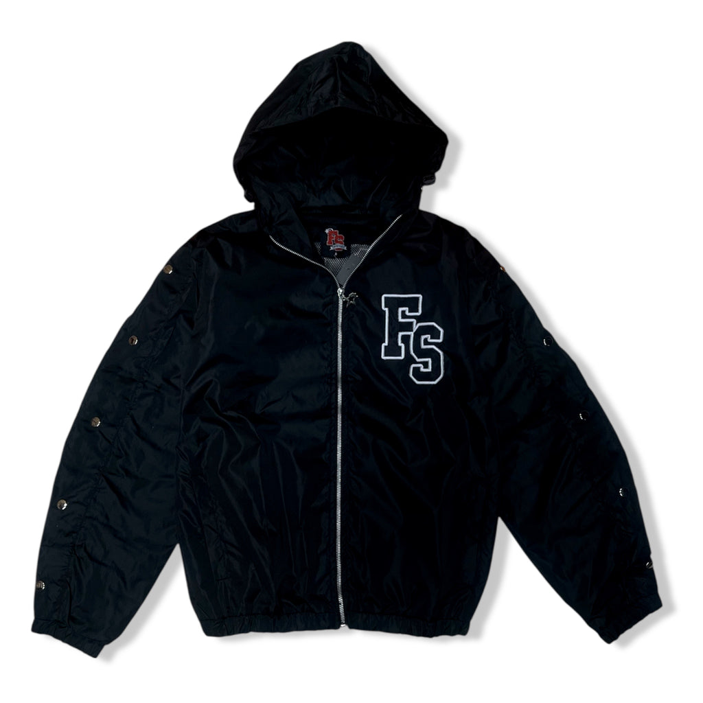 Foreversit blk nylon jacket