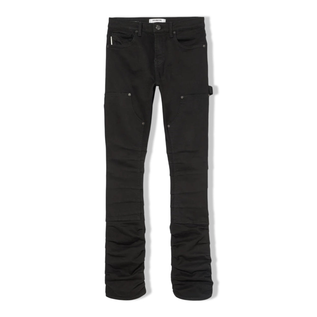 Hvman blk bootcut denims