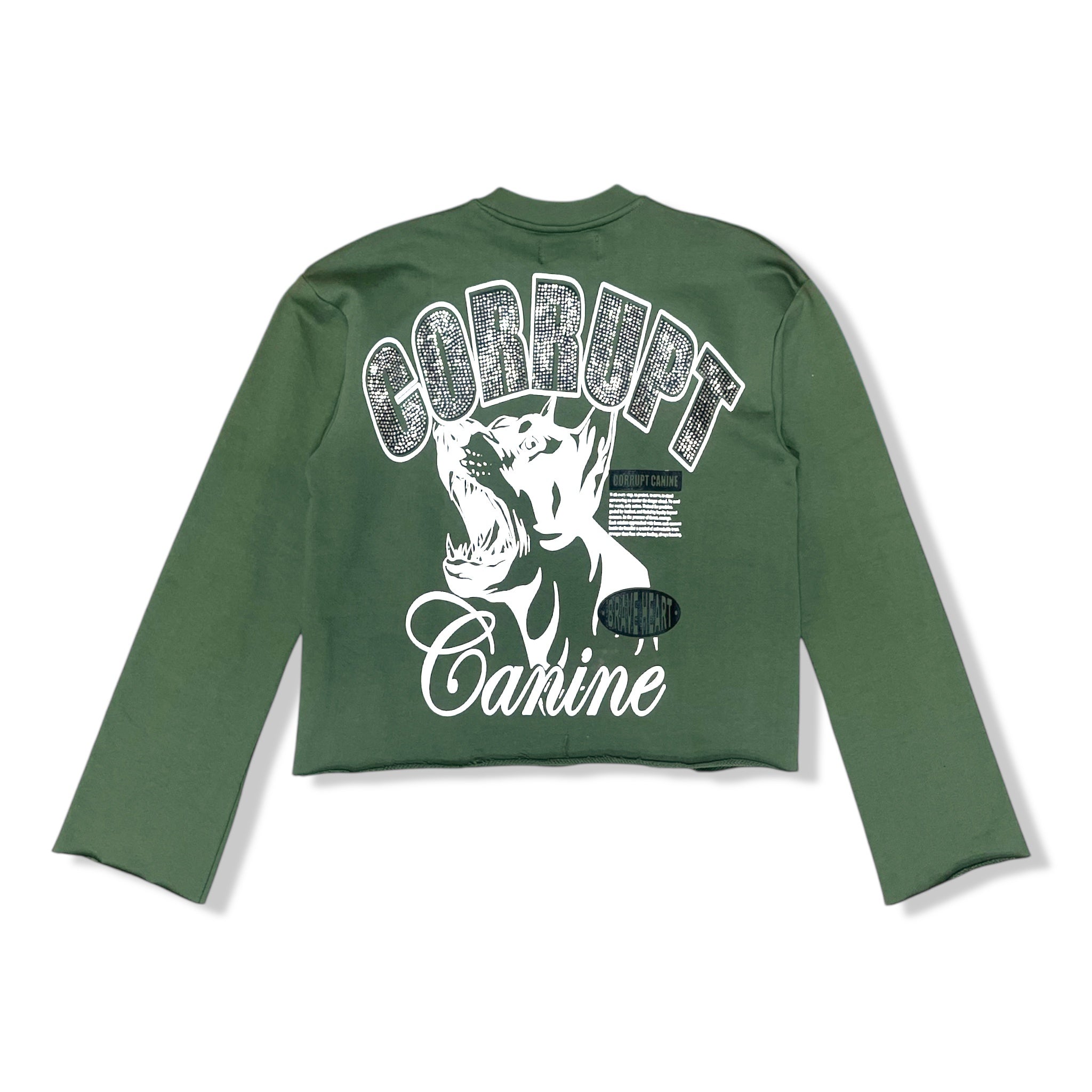 Corruptk grn k9 sweater