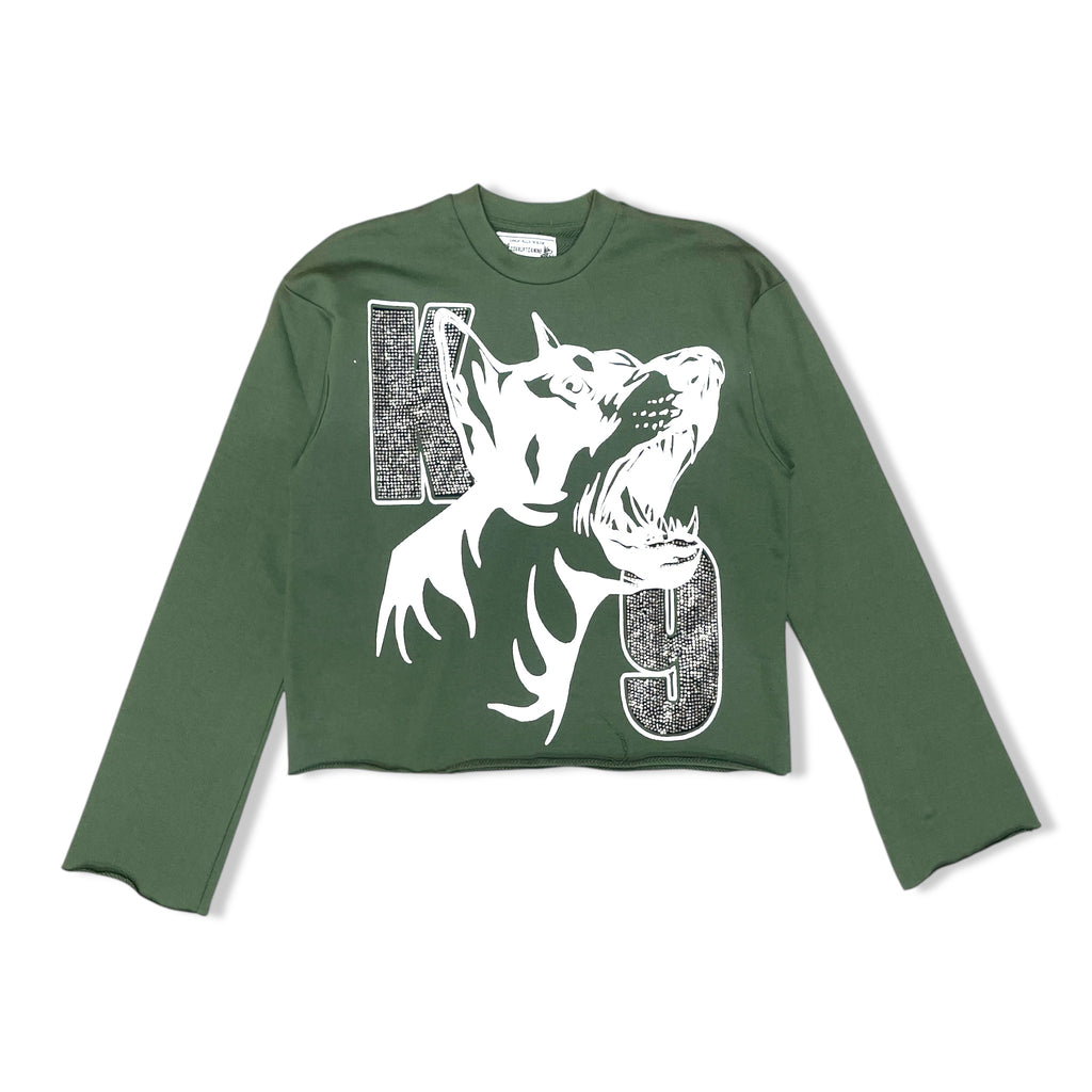 Corruptk grn k9 sweater