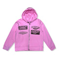 Corruptk pink studded hoodie