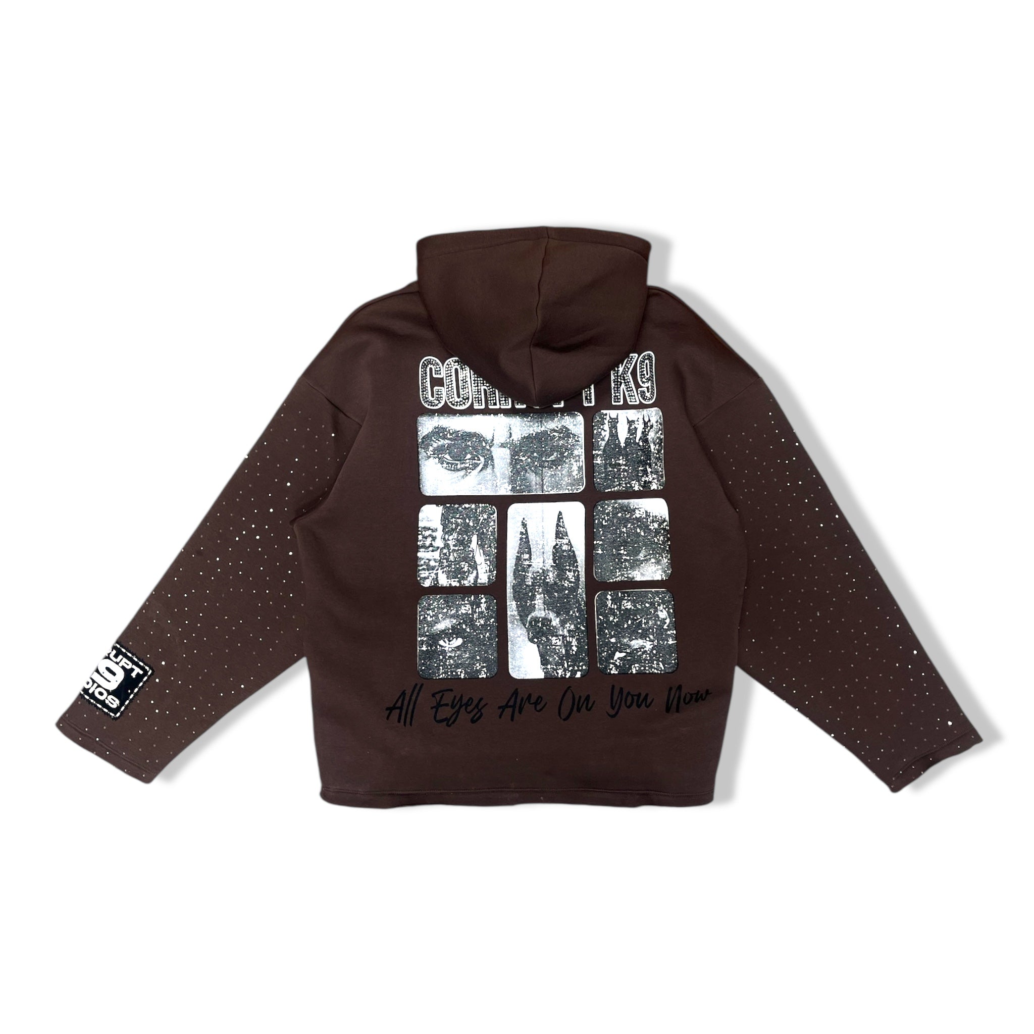Corruptk brown k9 hoodie