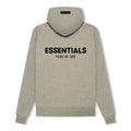 Essentials dark oatmea hoodie