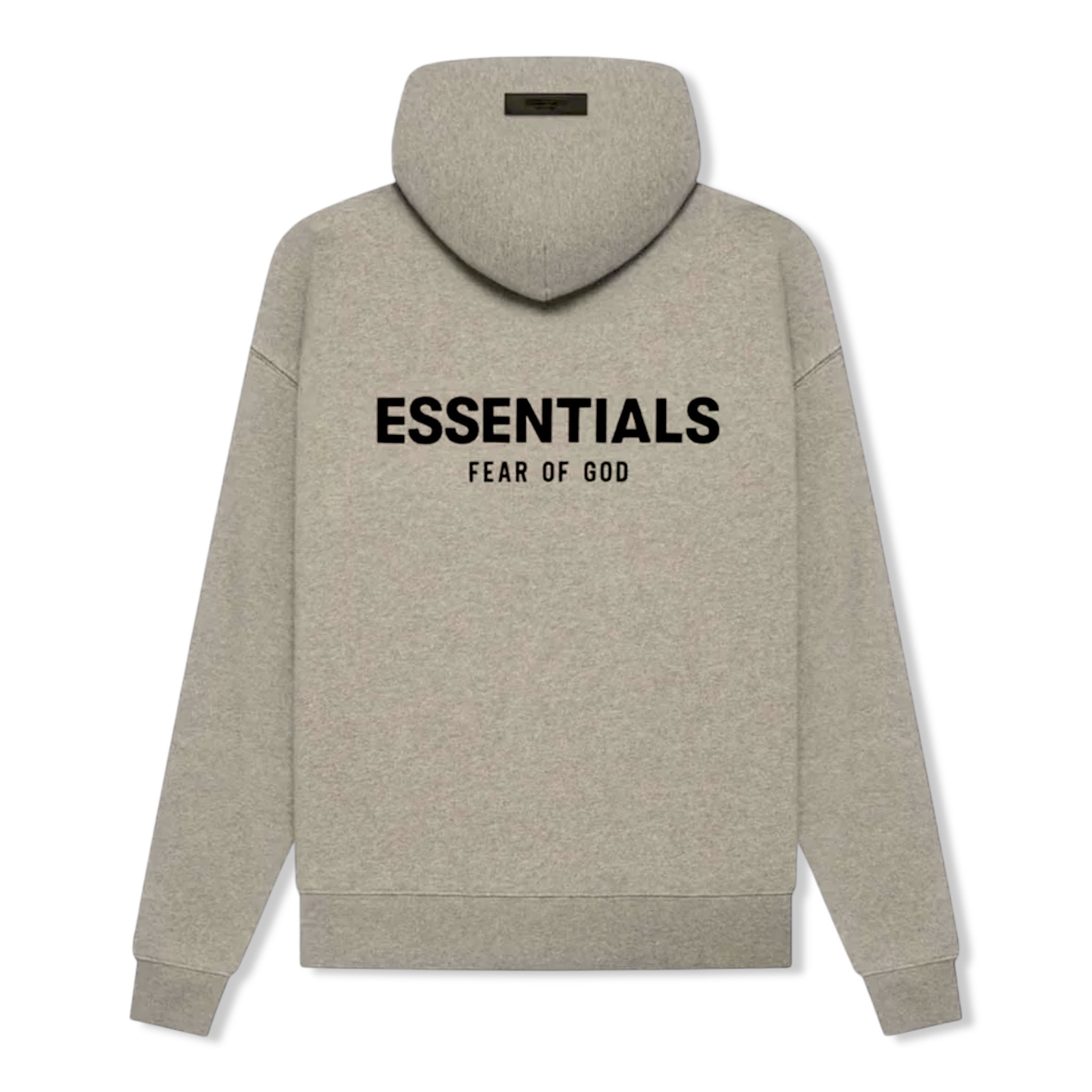 Essentials dark oatmea hoodie