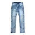 Kindred blu studded skinny denims