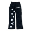 Coke wht stars sweatpants