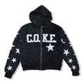 Coke wht stars hoodie