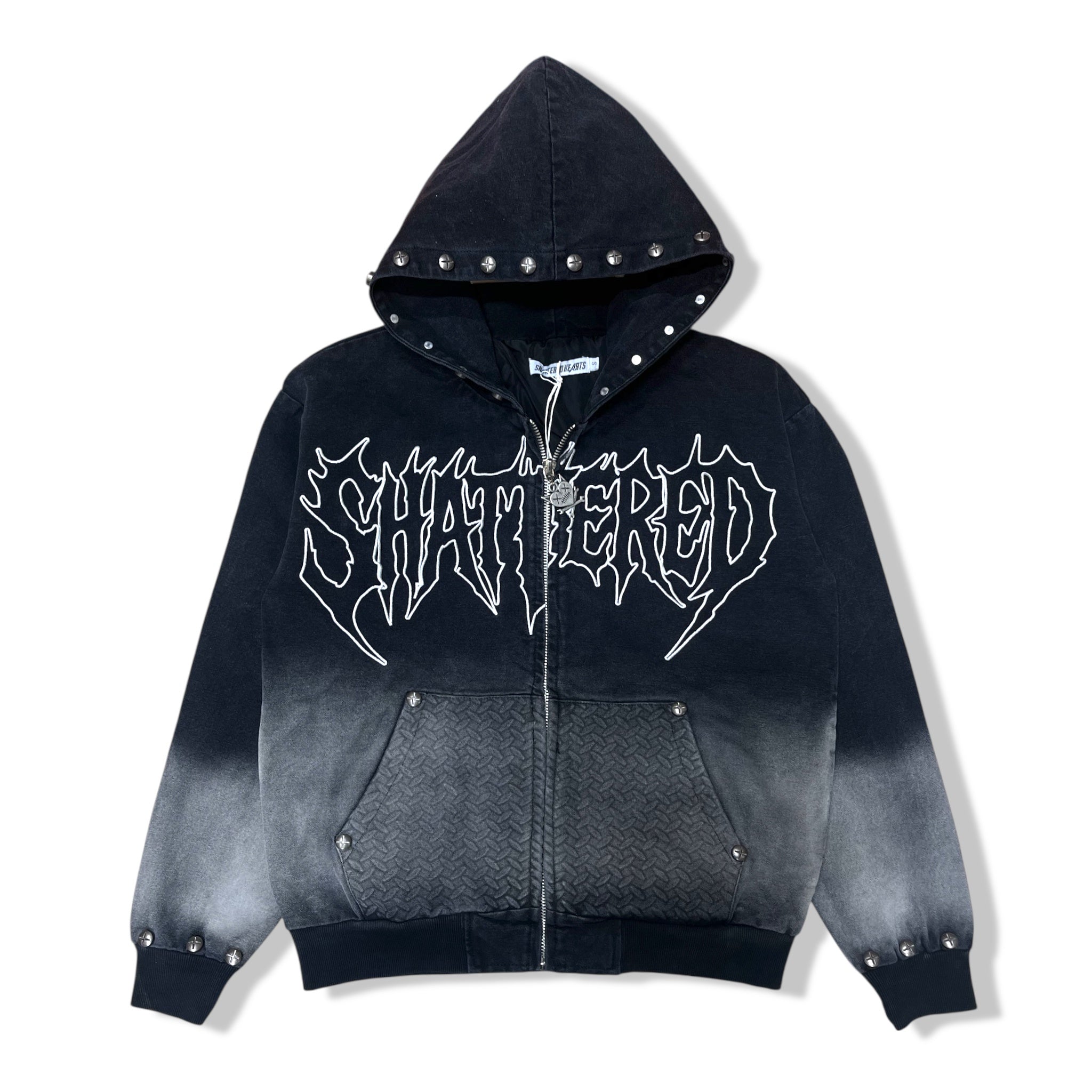 Shattered smoke fade jacket