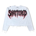 Shattered wht logo sweater
