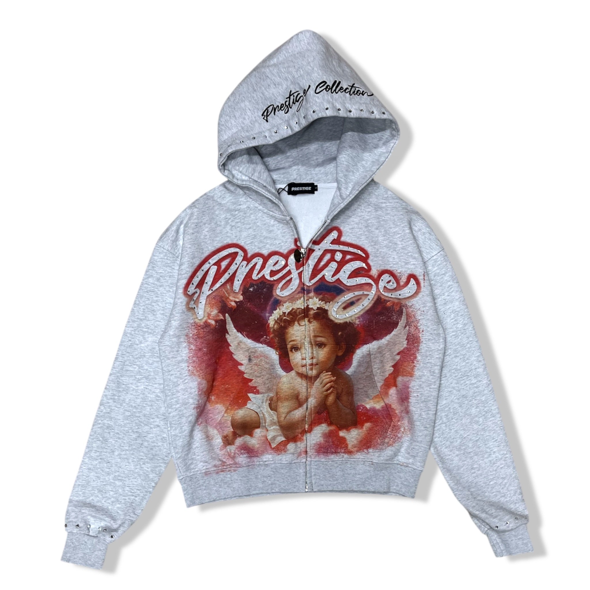 Prestige gry angel hoodie