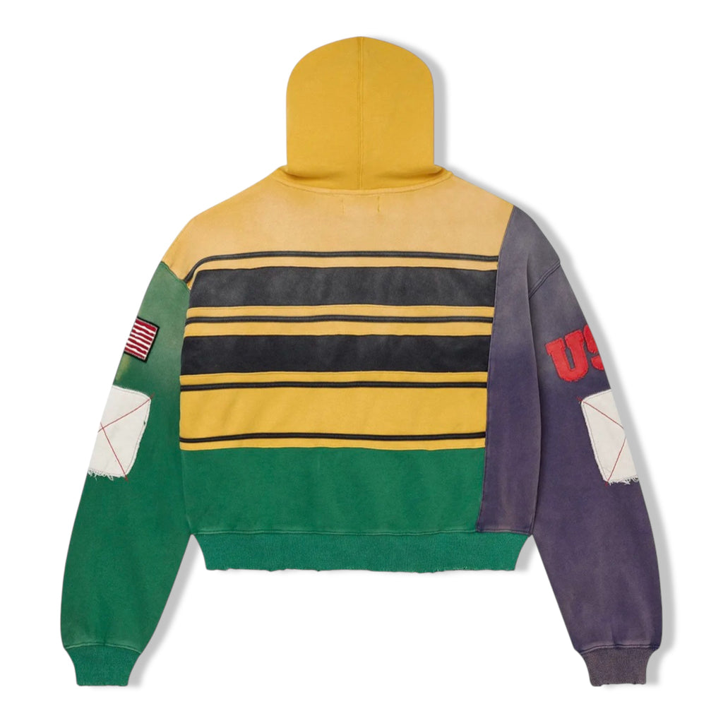 Vale mix collage hoodie