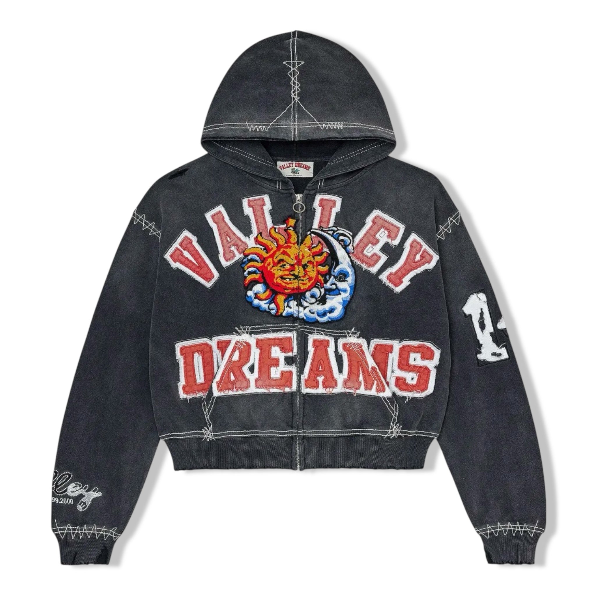 Vale blk forever sunny hoodie