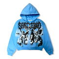 Shattered blu angels hoodie