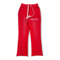 Legendspre red rhinestone pants