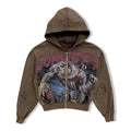 Concept brown falcon hoodie