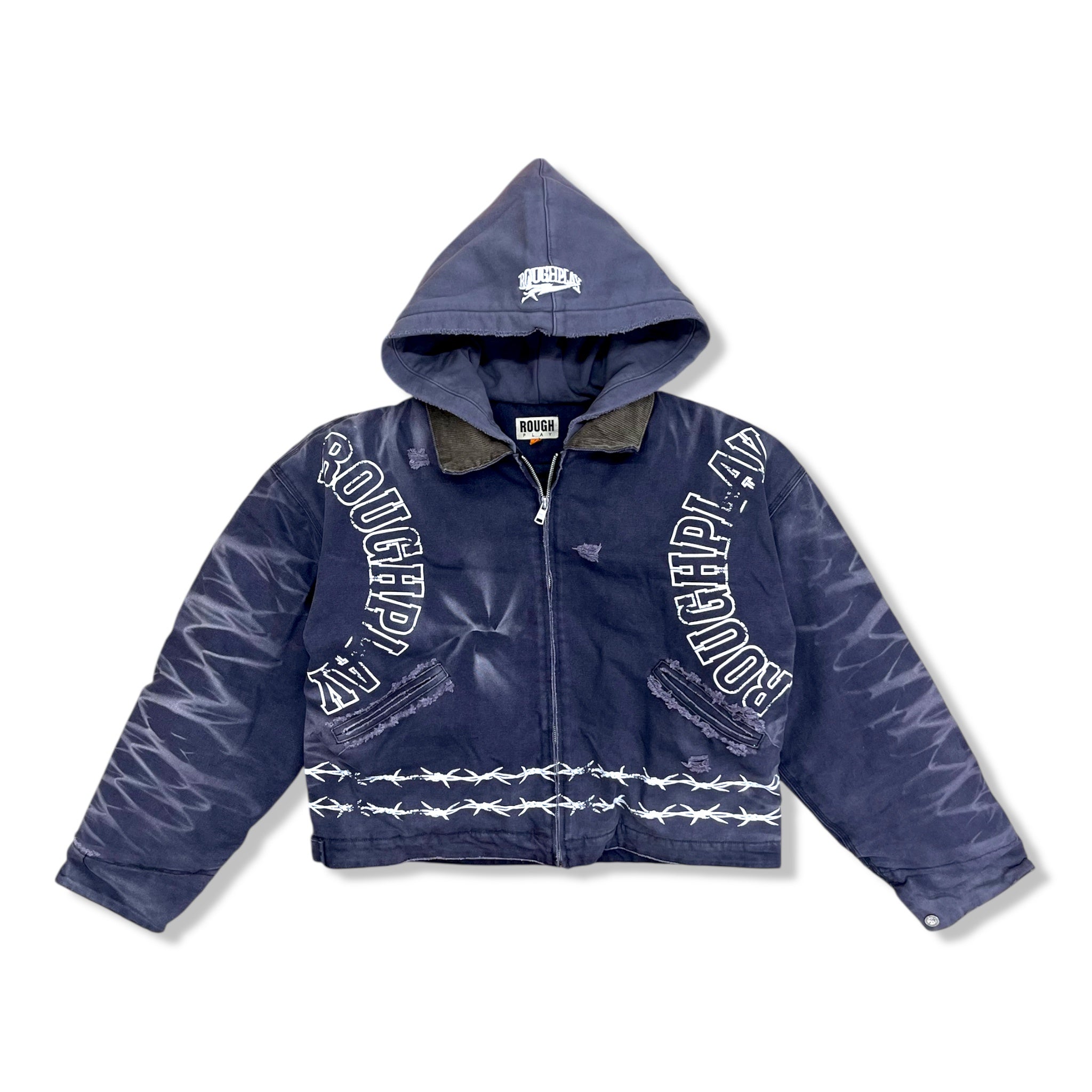 Roughplay drk gry work jacket