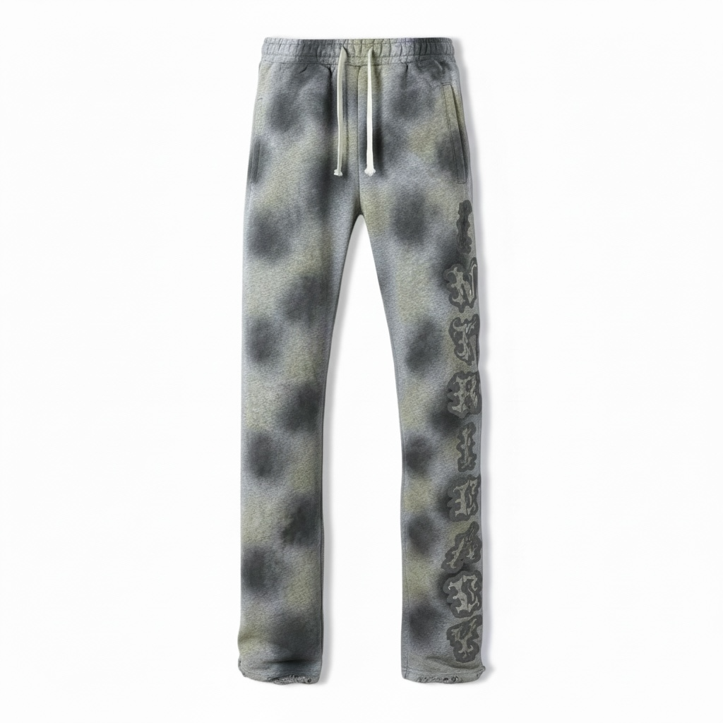 Lostintric grey patch sweatpants